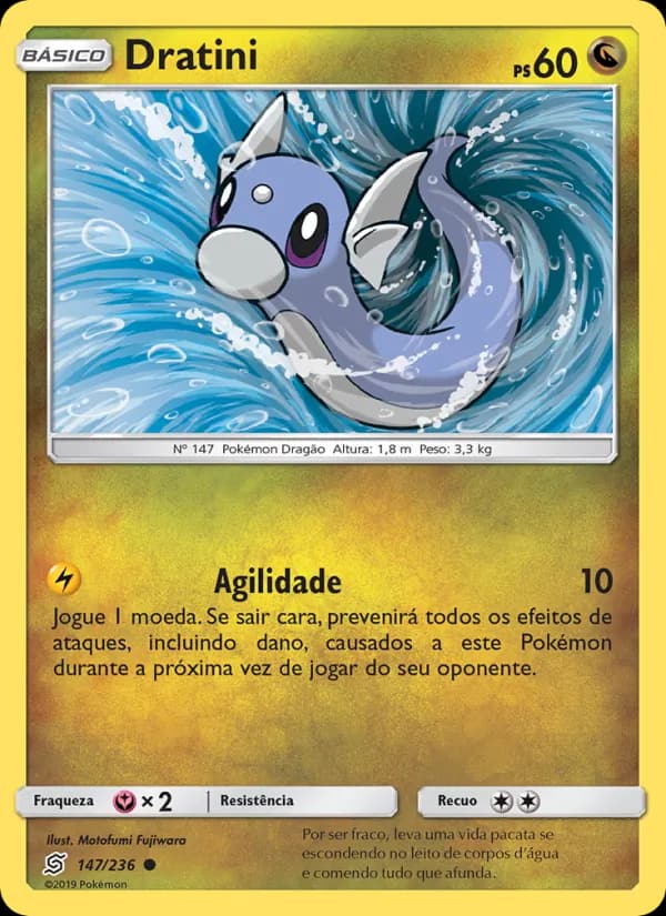 Dratini, carta 147 de Sintonia Mental