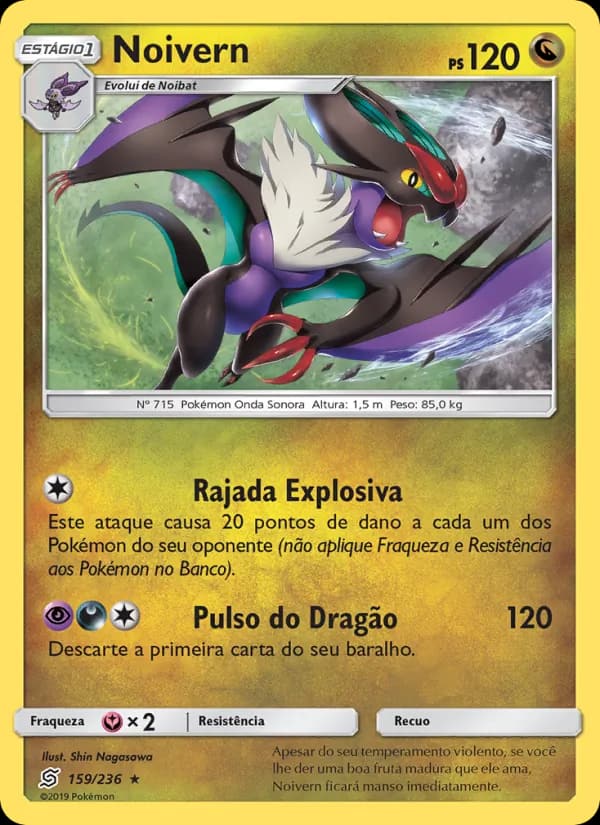 Noivern, carta 159 de Sintonia Mental 