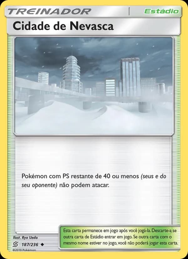 Cidade de Nevasca, carta 187 de Sintonia Mental 