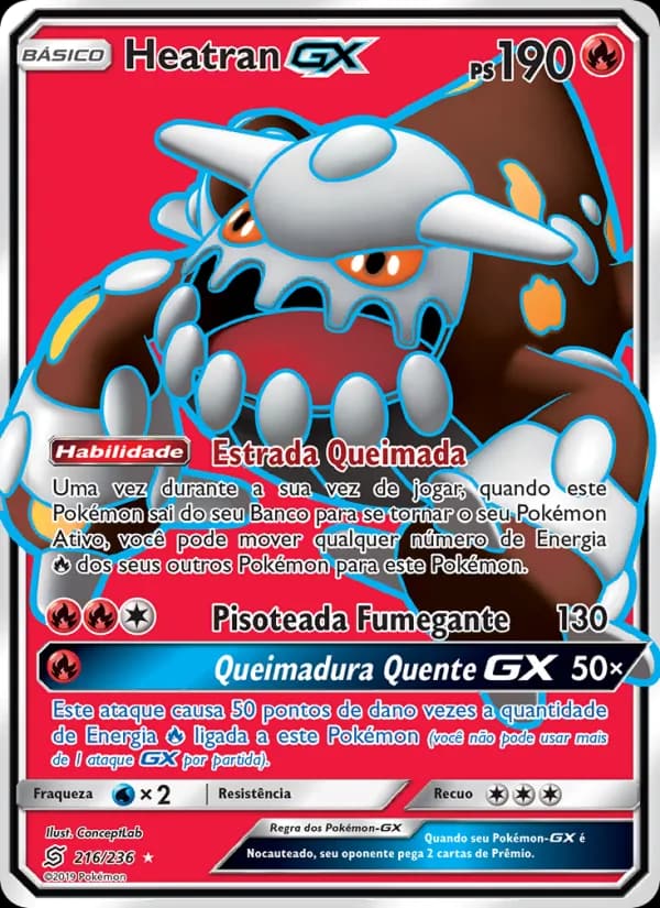 Heatran GX, carta 216 de Sintonia Mental 