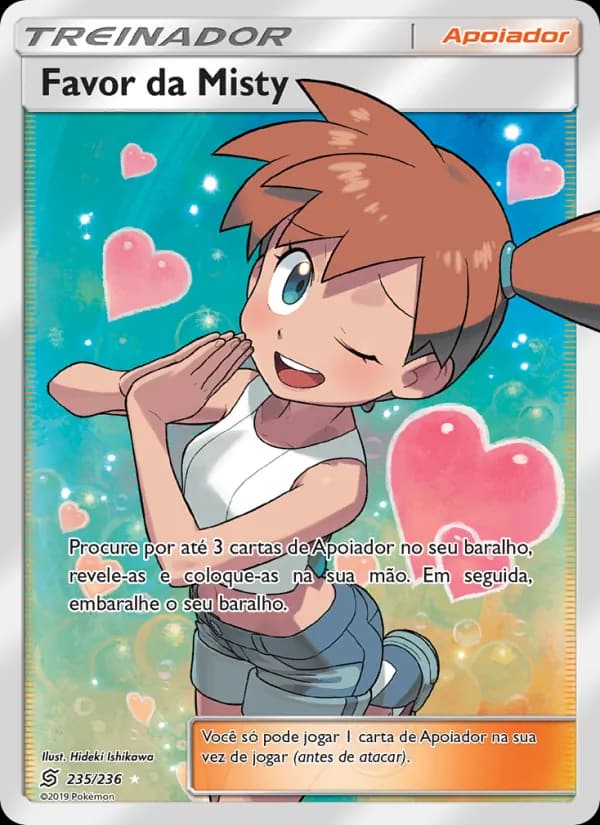 Favor da Misty, carta 235 de Sintonia Mental 
