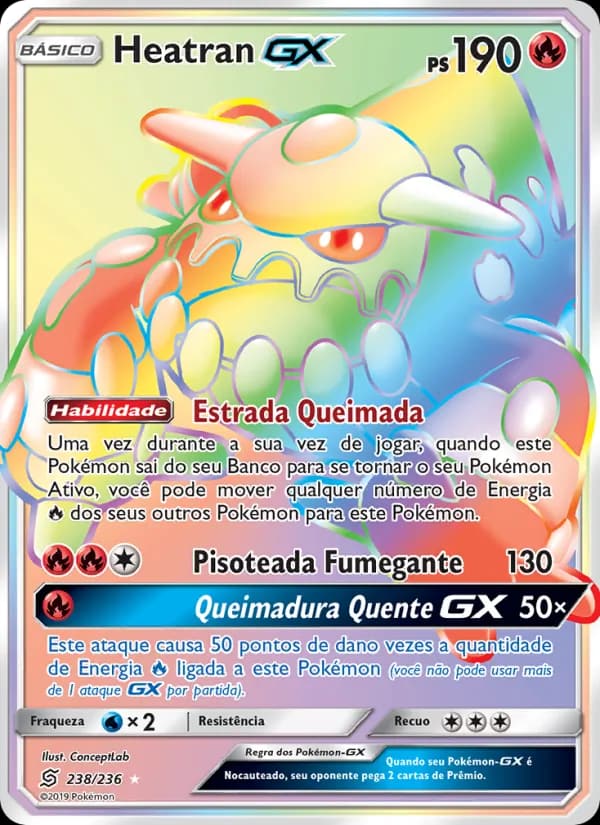 Heatran GX, carta 238 de Sintonia Mental 