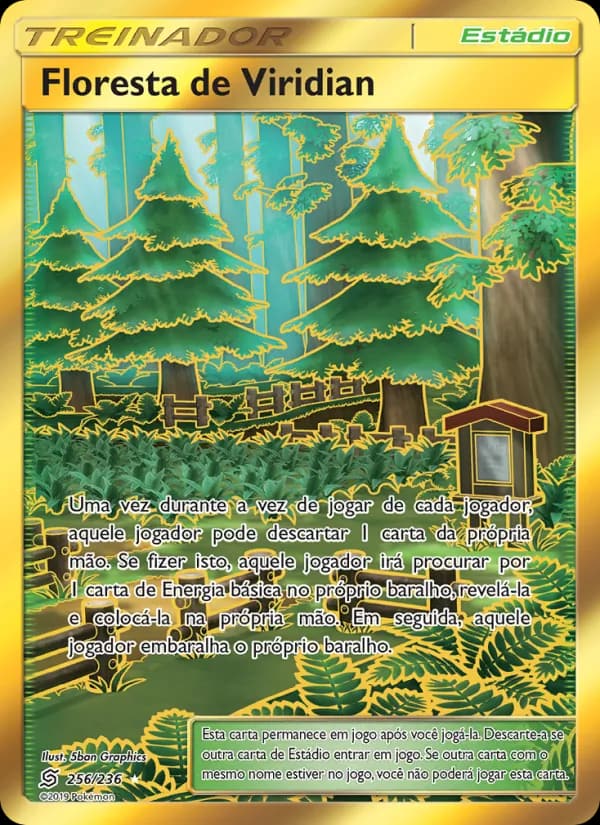 Floresta de Viridian, carta 256 de Sintonia Mental