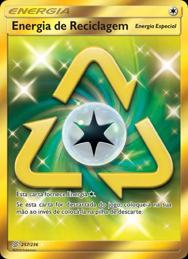 Energia de Reciclagem, carta 257 de Sintonia Mental 