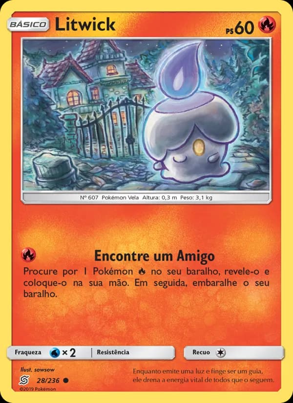 Litwick, carta 28 de Sintonia Mental
