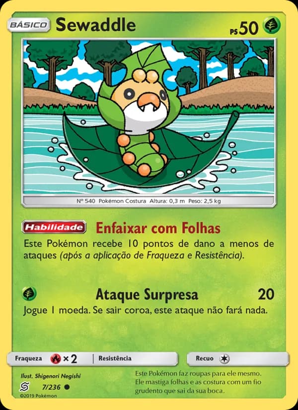 Sewaddle, carta 7 de Sintonia Mental 