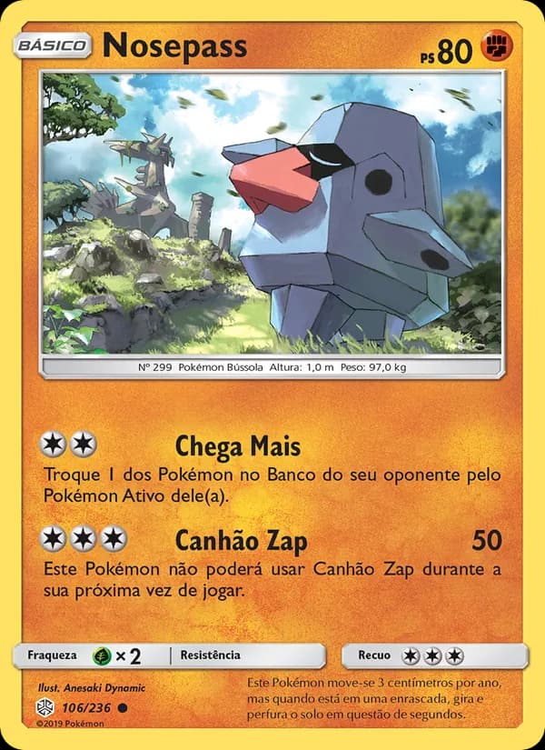 Nosepass, carta 106 de Eclipse Cósmico