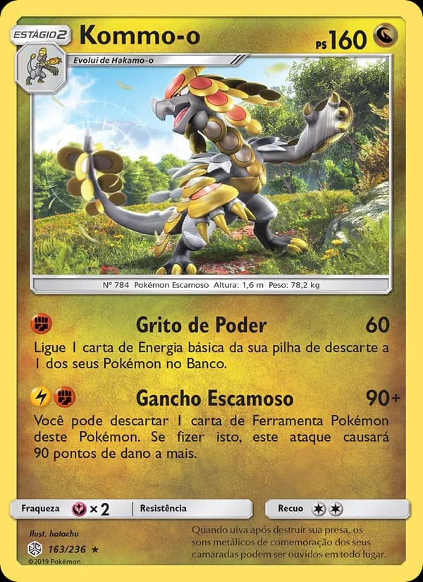 Kommo-o, carta 163 de Eclipse Cósmico