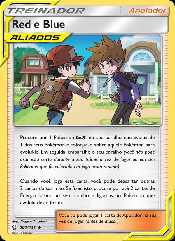 Red e Blue, carta 202 de Eclipse Cósmico