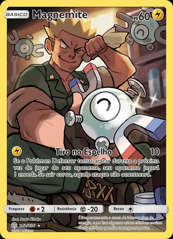 Magnemite, carta 242 de Eclipse Cósmico