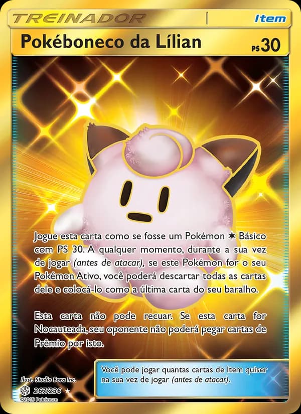 Pokéboneco da Lílian, carta 267 de Eclipse Cósmico