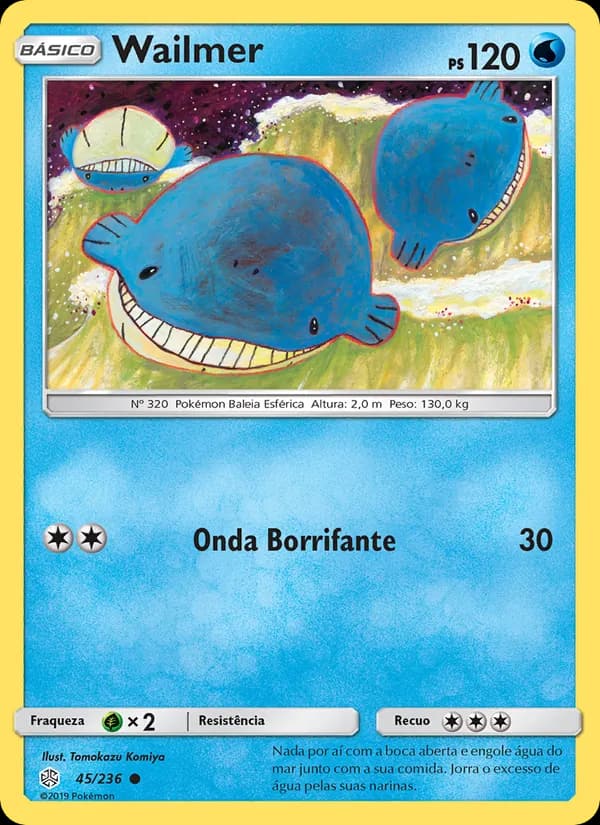 Wailmer, carta 45 de Eclipse Cósmico