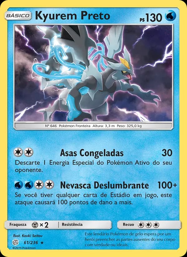 Kyurem Preto, carta 61 de Eclipse Cósmico