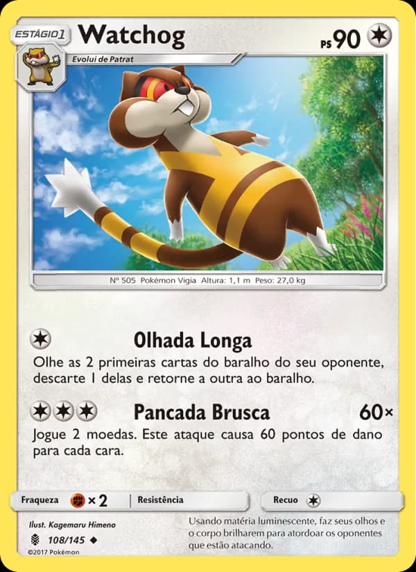 Watchog, carta 108 de Guardiões Ascendentes