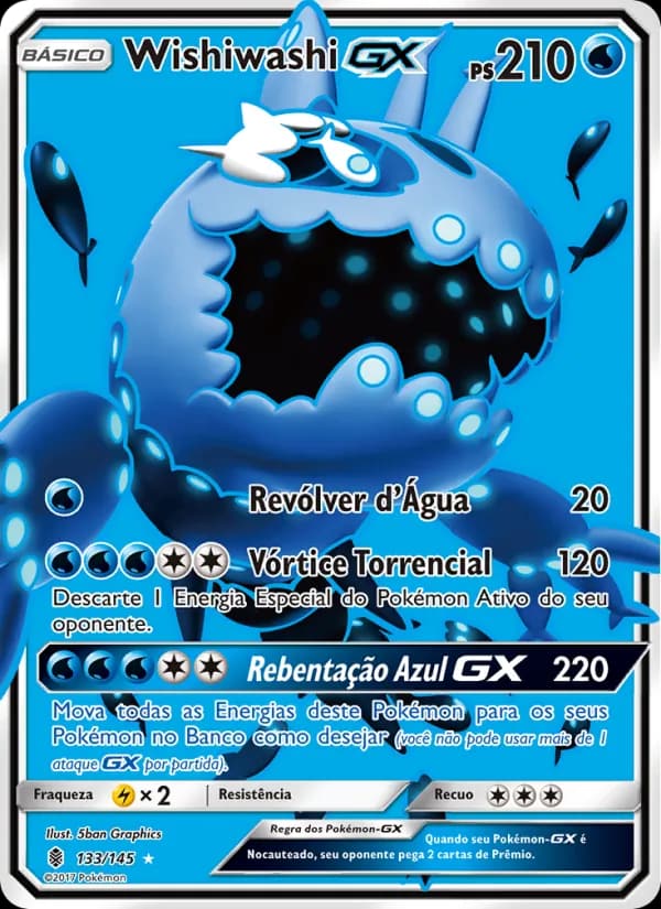 Wishiwashi GX, carta 133 de Guardiões Ascendentes
