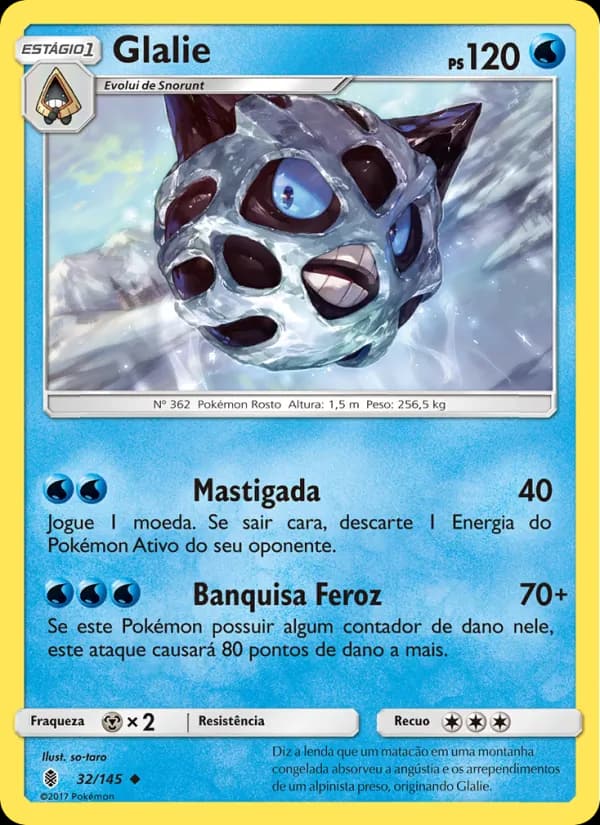Glalie, carta 32 de Guardiões Ascendentes