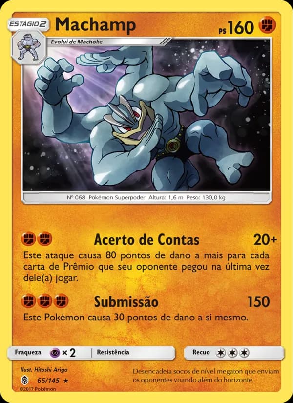 Machamp, carta 65 de Guardiões Ascendentes