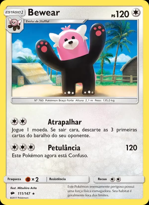 Bewear, carta 111 de Sombras Ardentes