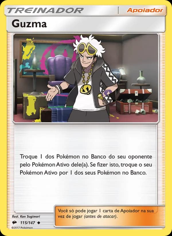 Guzma, carta 115 de Sombras Ardentes