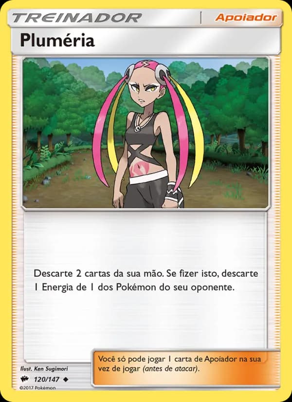 Pluméria, carta 120 de Sombras Ardentes