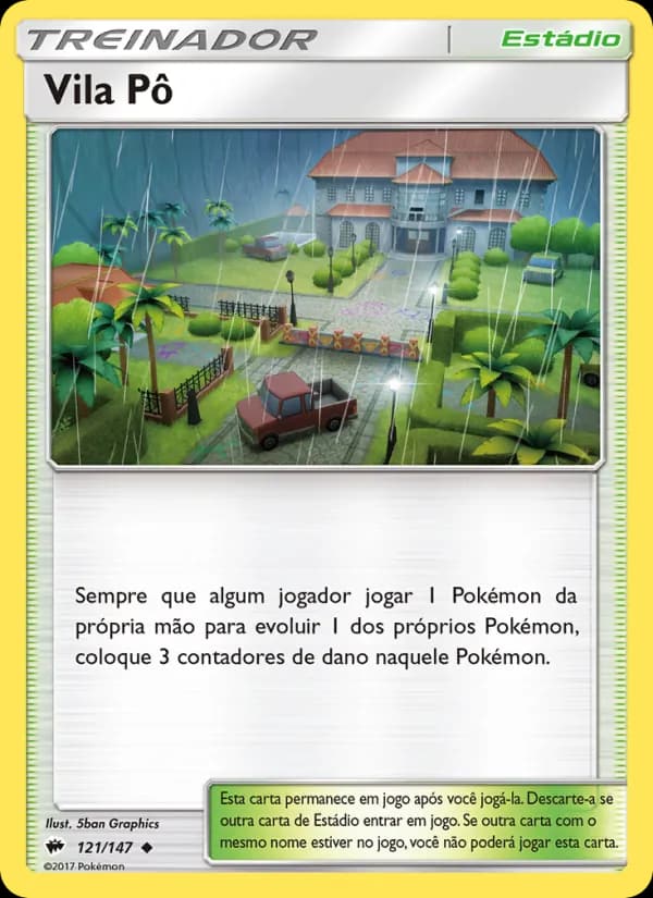 Vila Pô, carta 121 de Sombras Ardentes
