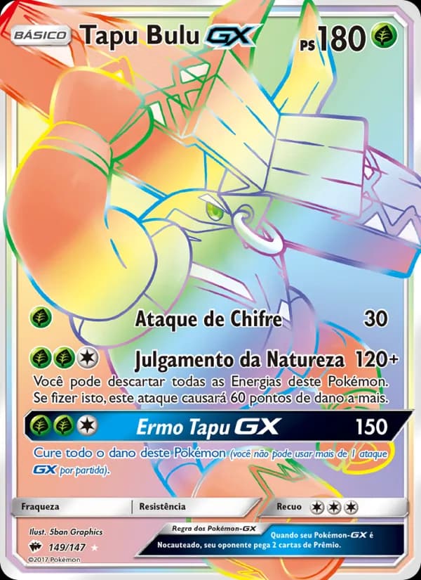 Tapu Bulu GX, carta 149 de Sombras Ardentes