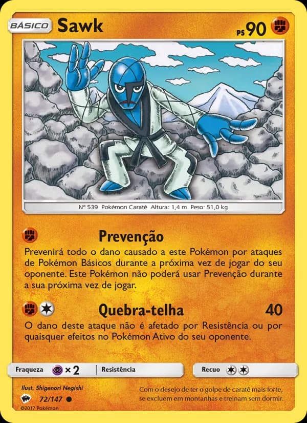 Sawk, carta 72 de Sombras Ardentes