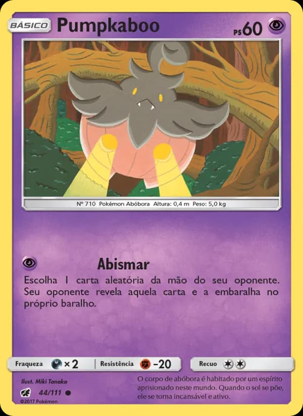 Pumpkaboo, carta 44 de Invasão Carmim