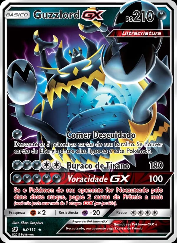 Guzzlord GX, carta 63 de Invasão Carmim