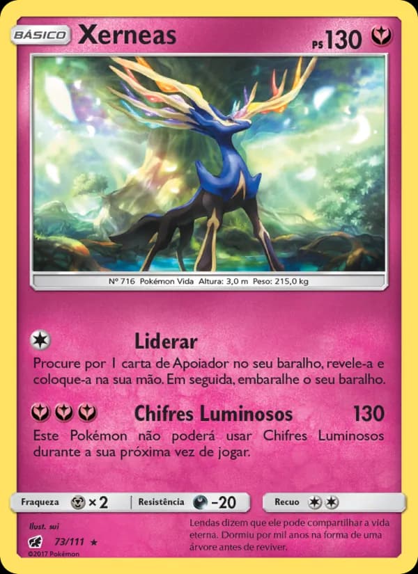 Xerneas, carta 73 de Invasão Carmim