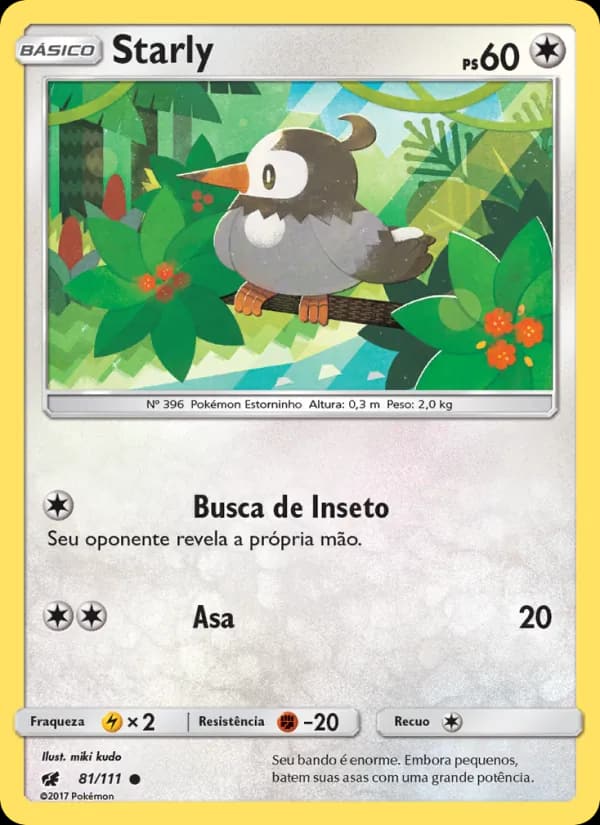 Starly, carta 81 de Invasão Carmim