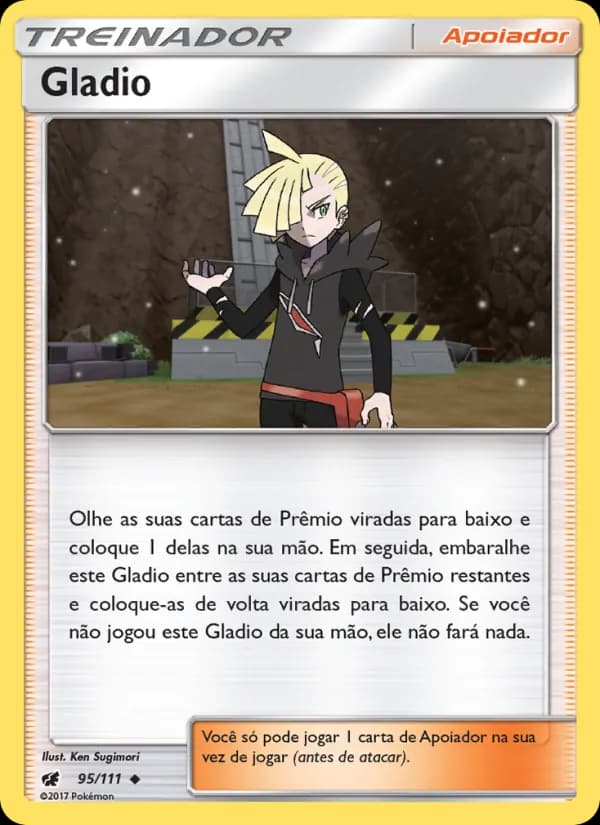 Gladio, carta 95 de Invasão Carmim