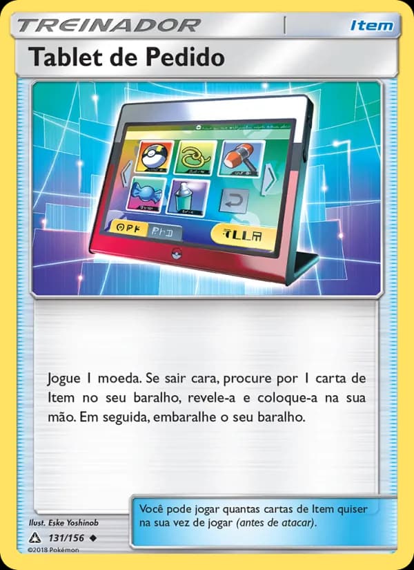 Tablet de Pedido, carta 131 de Ultra Prisma