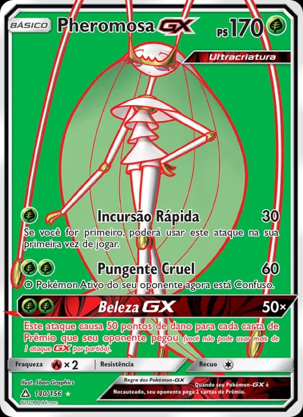 Pheromosa GX, carta 140 de Ultra Prisma