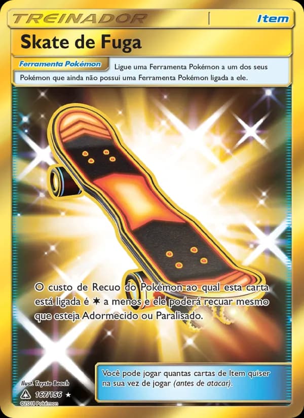 Skate de Fuga, carta 167 de Ultra Prisma