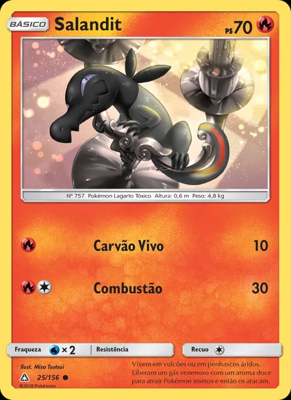 Salandit, carta 25 de Ultra Prisma