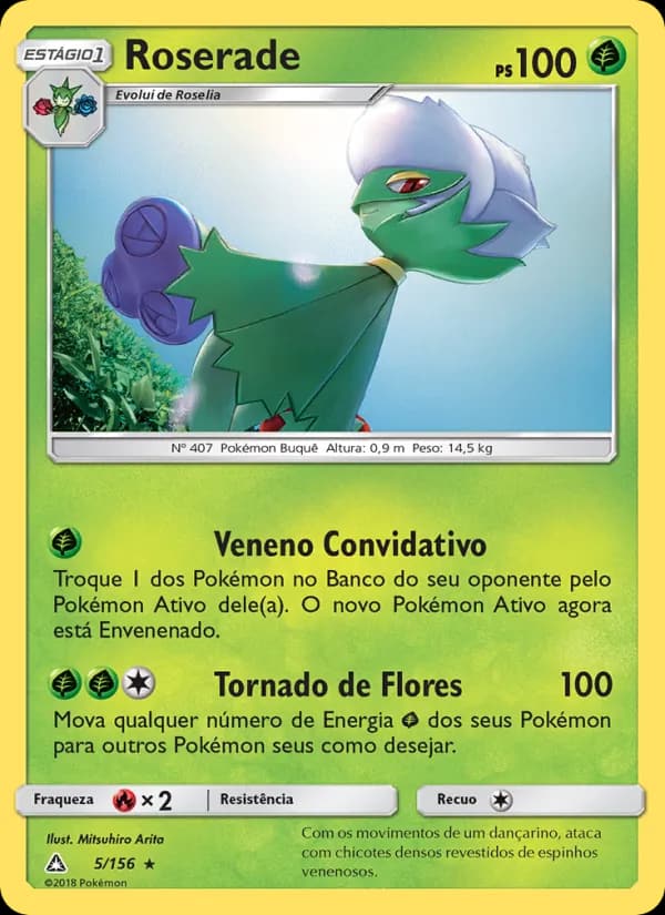Roserade, carta 5 de Ultra Prisma