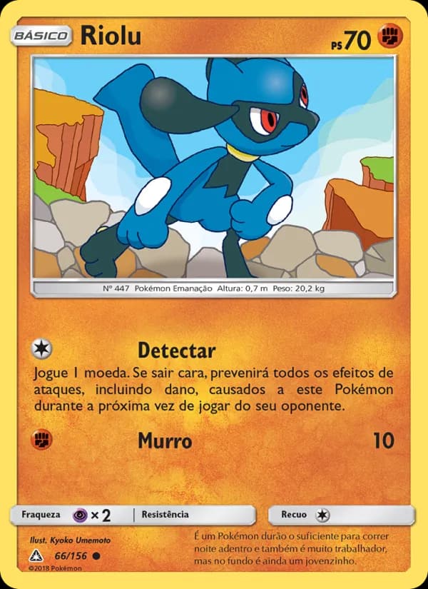 Riolu, carta 66 de Ultra Prisma