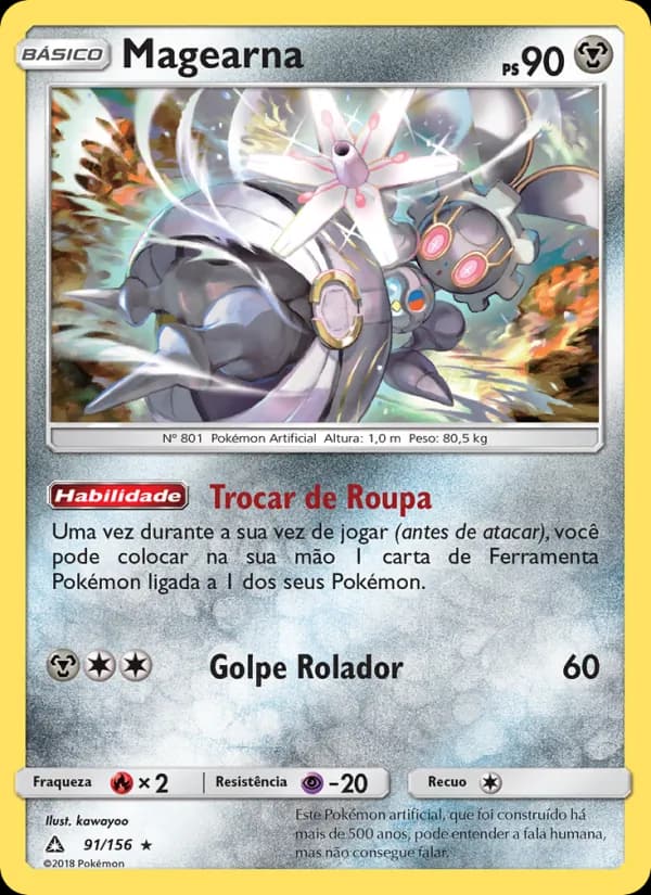 Magearna, carta 91 de Ultra Prisma