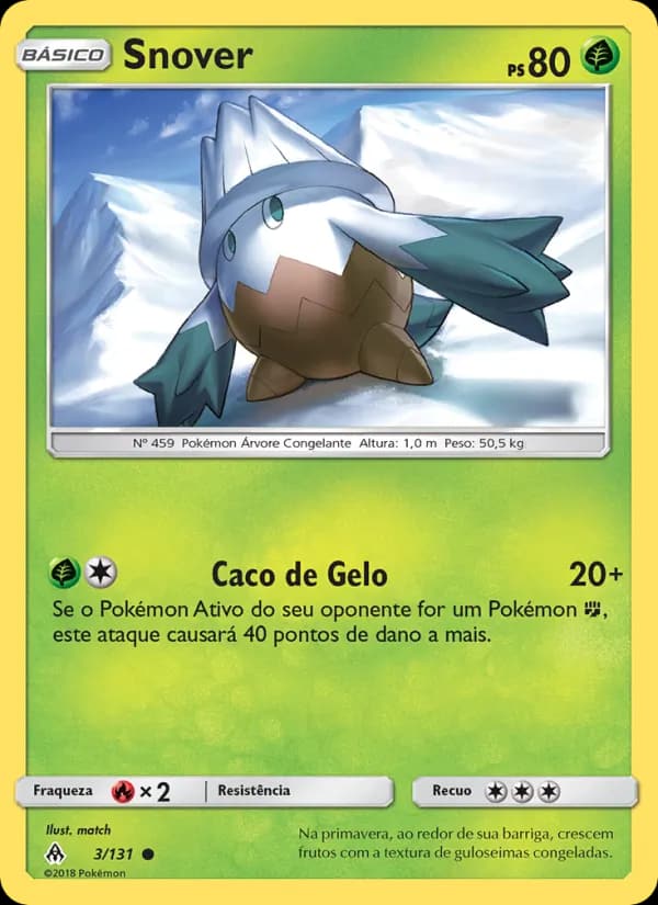 Snover, carta 3 de Luz Proibida