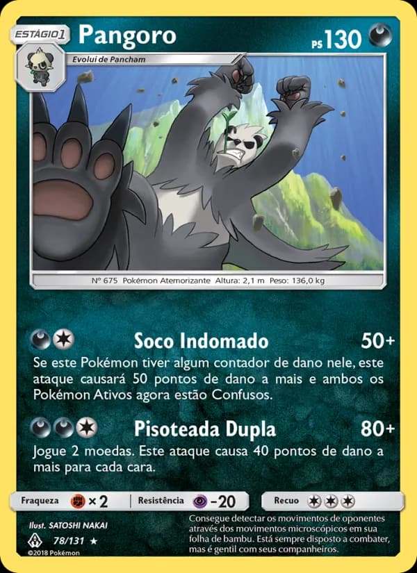 Pangoro, carta 78 de Luz Proibida