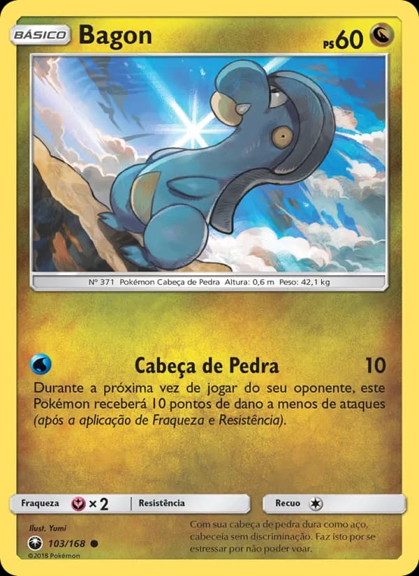 Bagon, carta 103 de Tempestade Celestial