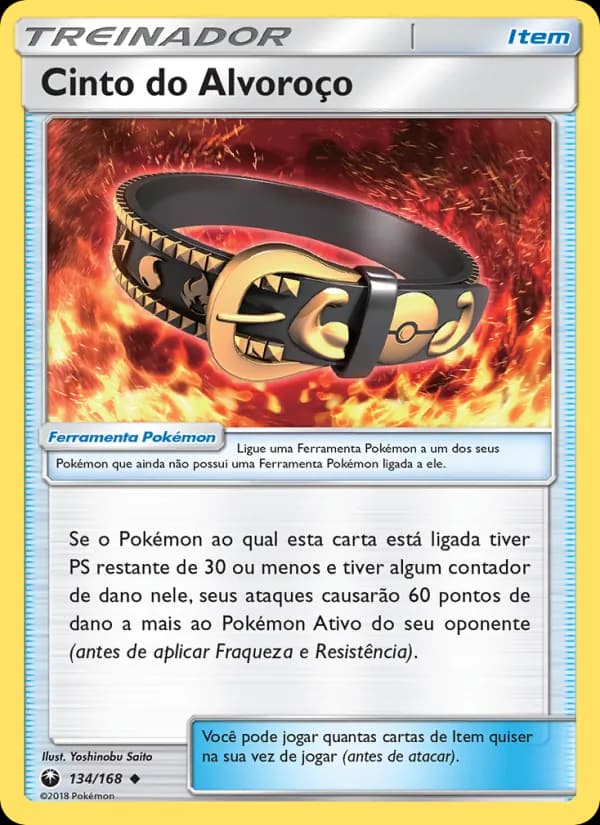 Cinto do Alvoroço, carta 134 de Tempestade Celestial