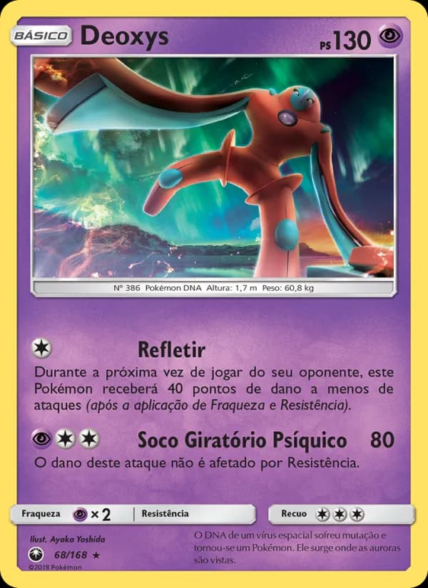 Deoxys, carta 68 de Tempestade Celestial