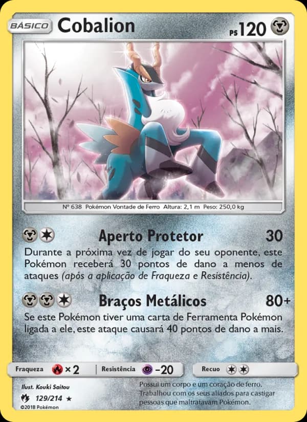 Cobalion, carta 129 de Trovões Perdidos
