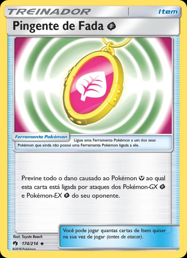 Pingente de Fada Grass, carta 174 de Trovões Perdidos