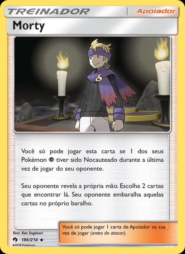 Morty, carta 186 de Trovões Perdidos