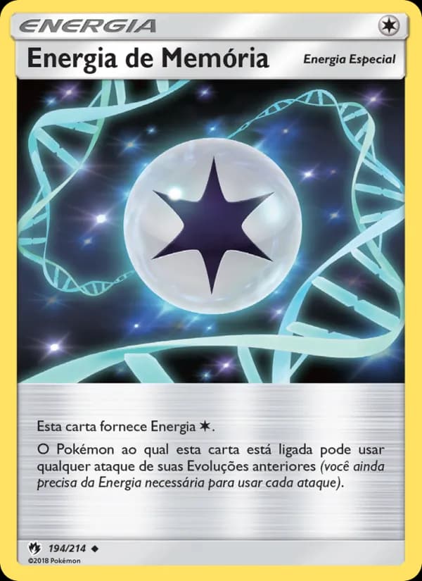 Energia de Memória, carta 194 de Trovões Perdidos