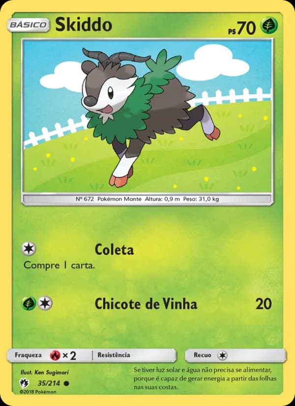 Skiddo, carta 35 de Trovões Perdidos