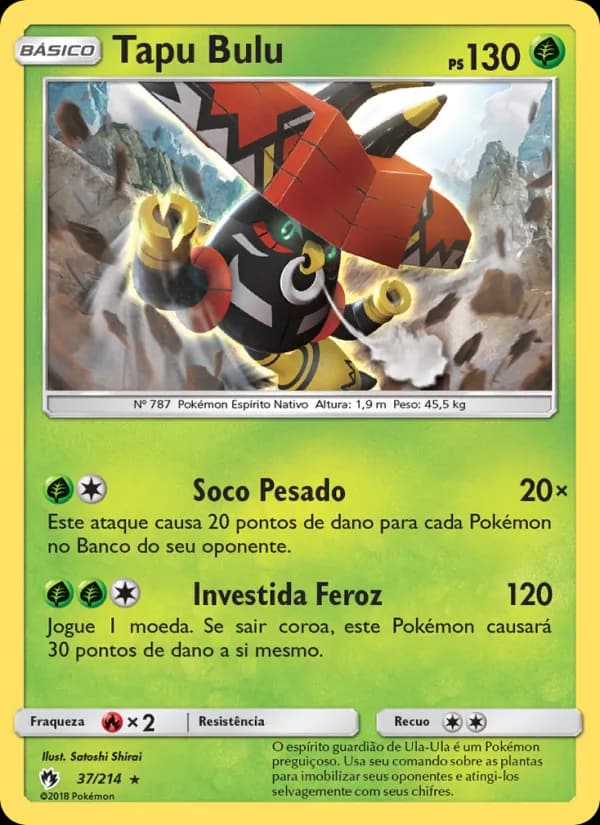 Tapu Bulu, carta 37 de Trovões Perdidos